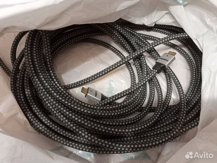 Кабель hdmi (M) - hdmi (M), 15m, dexp premium