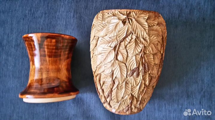 Ваза деревянная