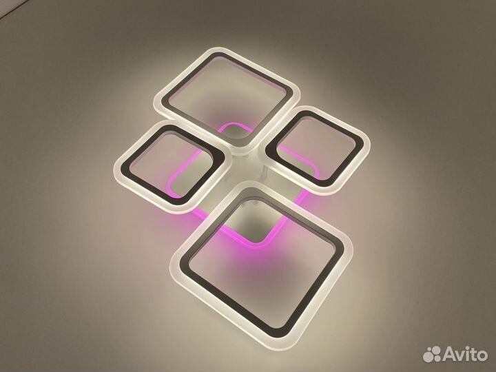 Светодиодная люстрая на 12кв\м