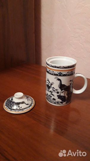 Кружка заварочная фарфор