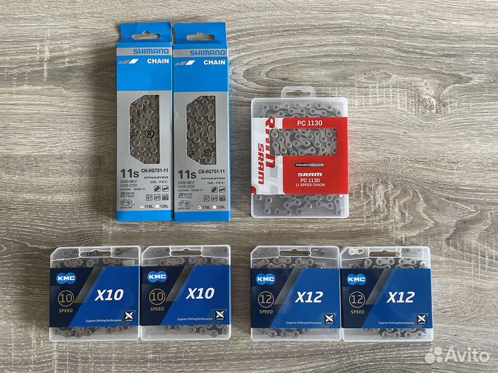 Цепи для велосипеда Sram/Shimano/KMC 10/11/12