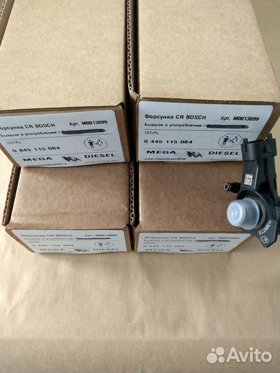 Форсунки Renault Laguna III 2.0dCi 0445115084 Б/У