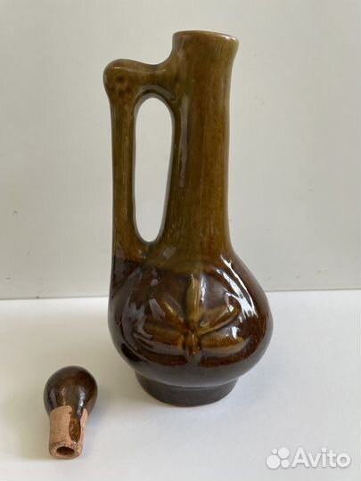 Глиняный кувшин для вина СССР