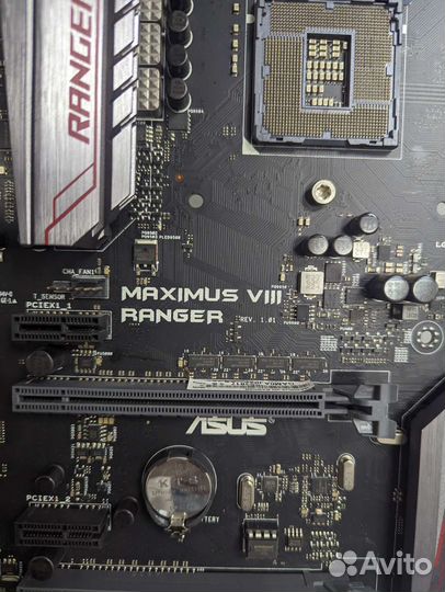 Топовая материнская плата Asus Maximus viii ranger