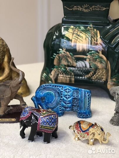 Слоны, коллекция 12шт