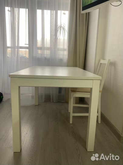 Кухонный стол раскладной IKEA laneberg