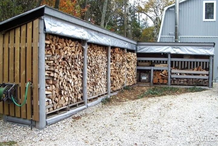 Дрова подсушенные