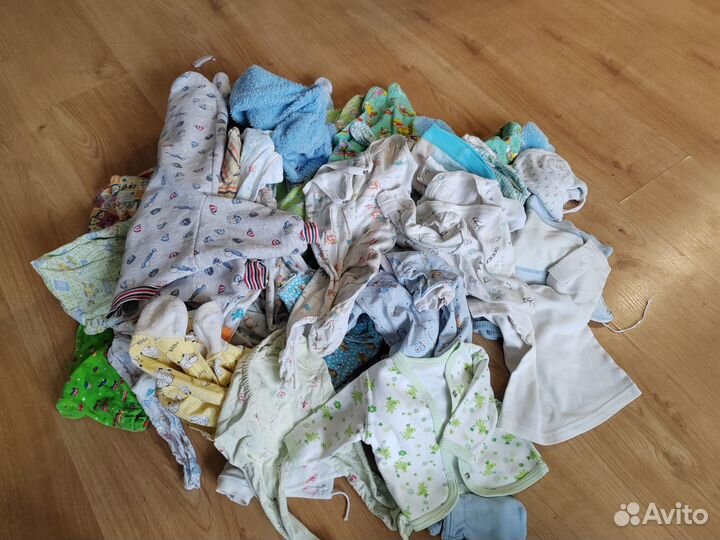 Большой пакет вещей для мальчика 50-62