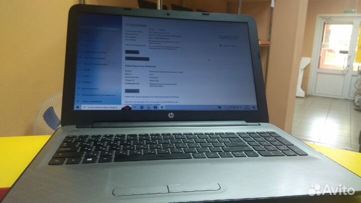 Игровой HP 15-af008 A6 SSD Radeon R5 1Гб Гарантия