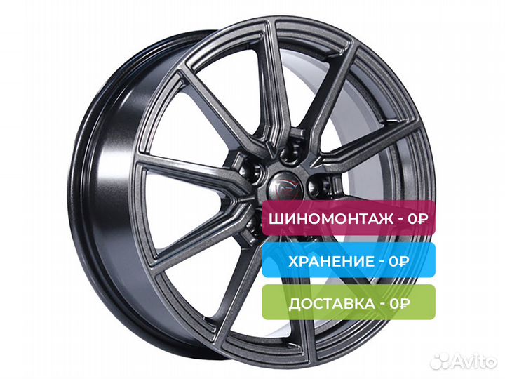 R16 5x114,3 6,5J ET40 D66,1 NZ Wheels R-03 graphit