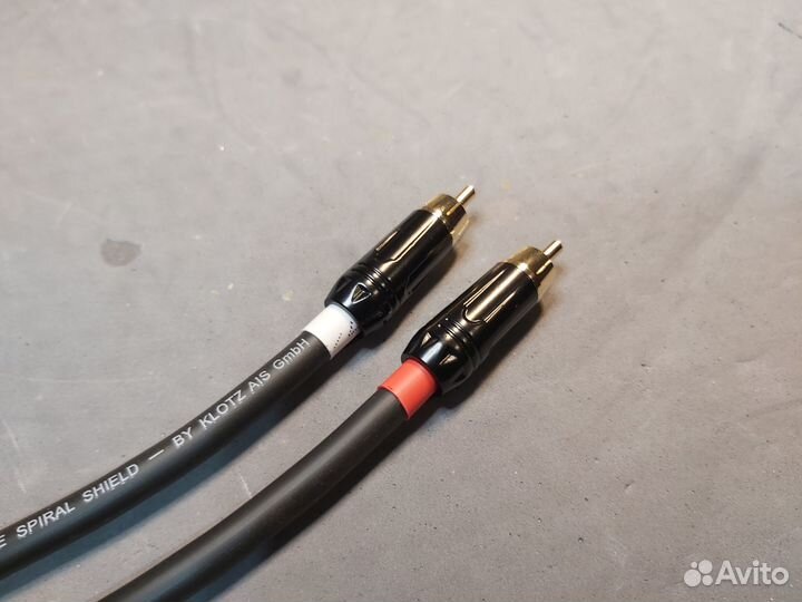 Межблочный кабель RCA Klotz High END