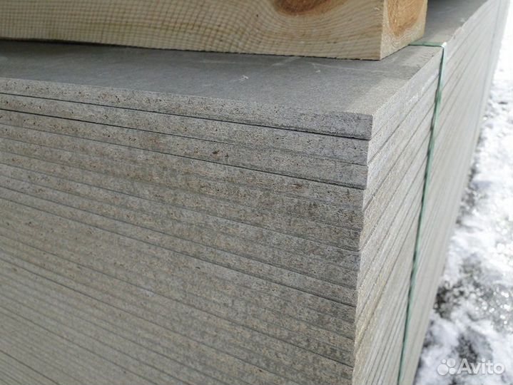 Цементно-стружечные плиты (Цсп) 10мм, Опт