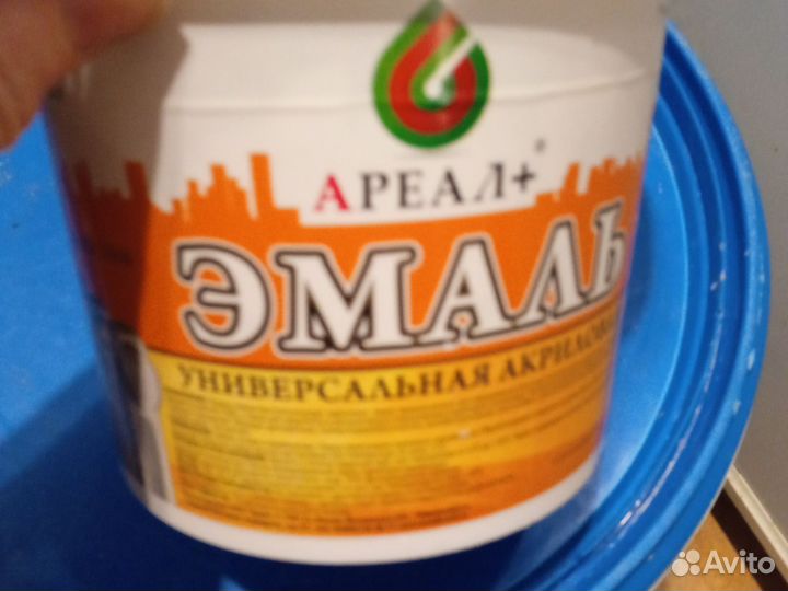 Краска акриловая, шпаклевка, грунтовка