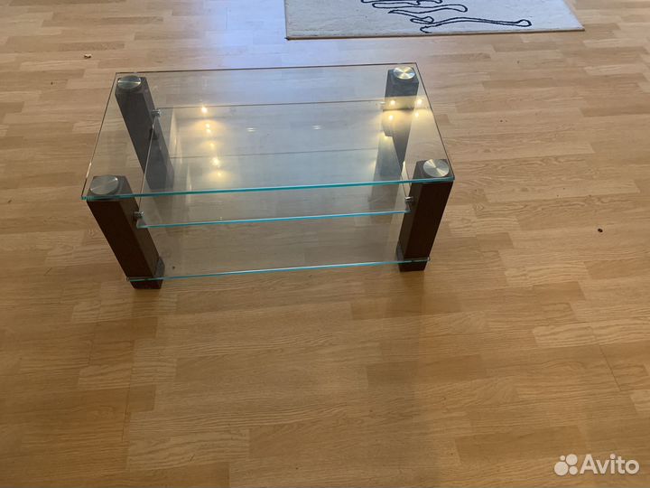 Стеклянная тумба