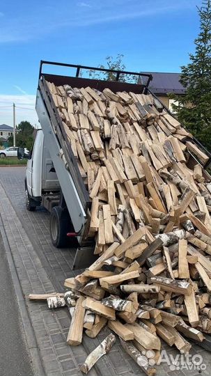 Дрова березовые колотые