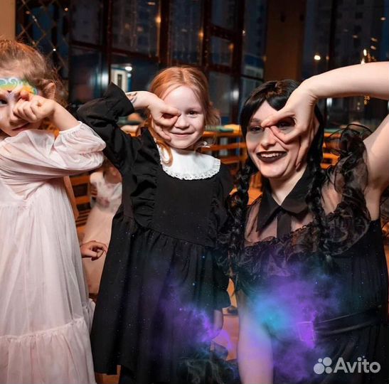 Аниматор детский Уэнсдей Аддамс (магия и квесты)