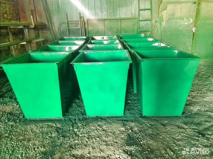 Мусорный контейнер 0.75 м3. Арт 55267