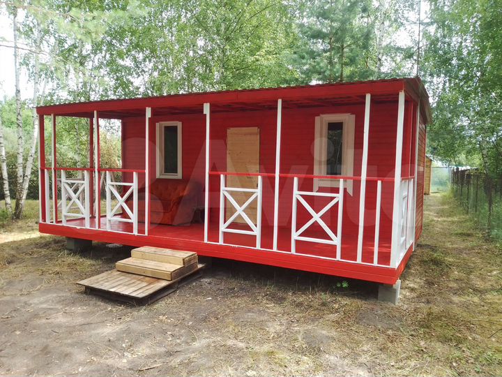 Дача 24 м² на участке 6 сот.