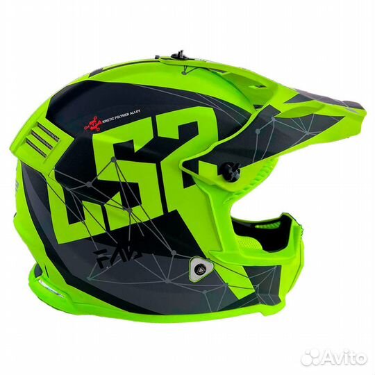 LS2 Мотошлем MX437 fast alpha M