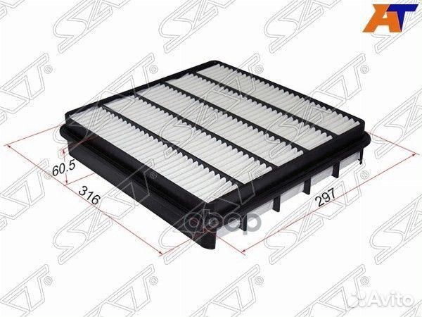 Фильтр воздушный toyota land cruiser 200 1vdftv