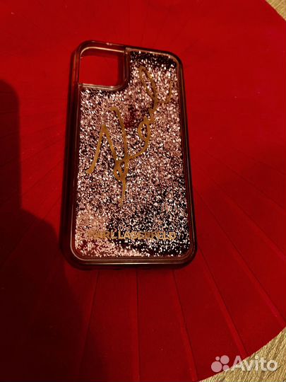 Чехол Karl Lagerfeld Liquid Glitter для iPhone 11