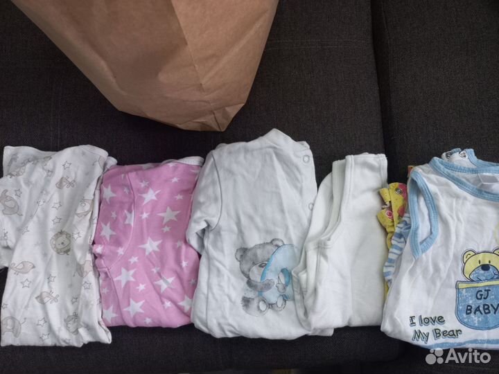 Пакет детских вещей для дома 62-68