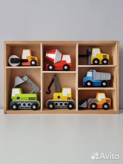 Melissa doug игрушки машинки