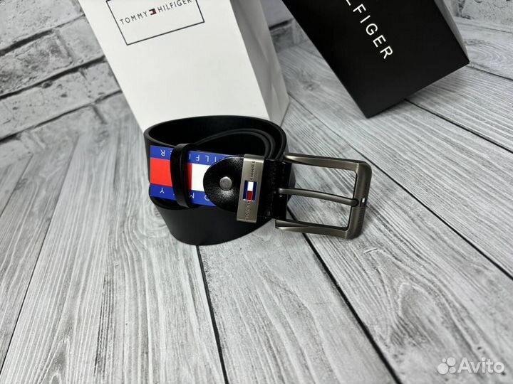 Ремень кожаный Tommy Hilfiger мужской