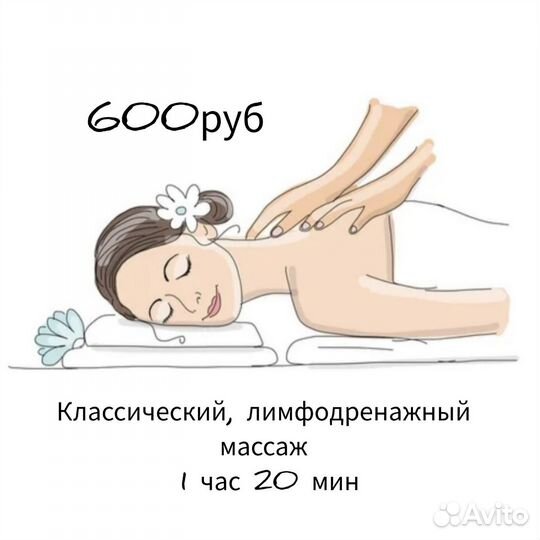 Классический массаж всего тела