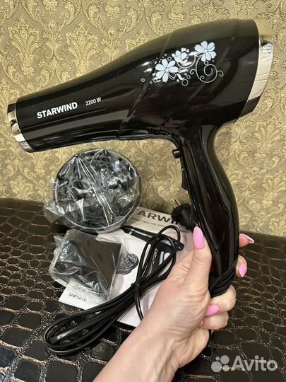 Фен starwind 2200 Вт, новый