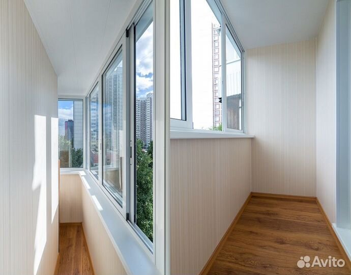 Холодное остекление балконов