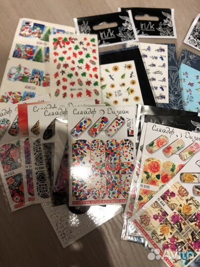 Наклейки для ногтей