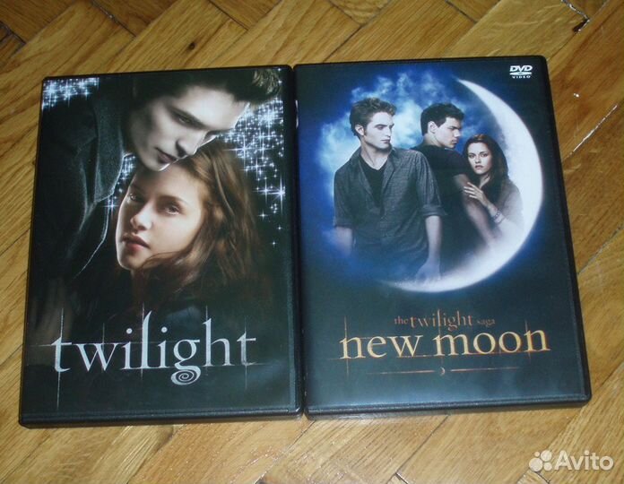 Сумерки, Новолуние DVD зарубежные лицензии