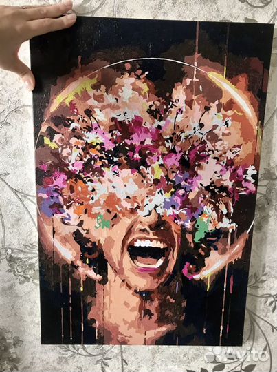 Картина по номерам готовая