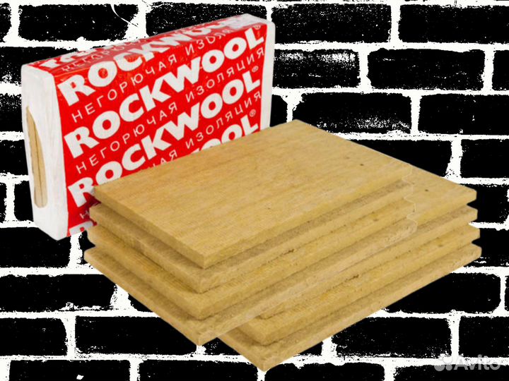 Роквул Руф Баттс Стяжка 135 кг/м3