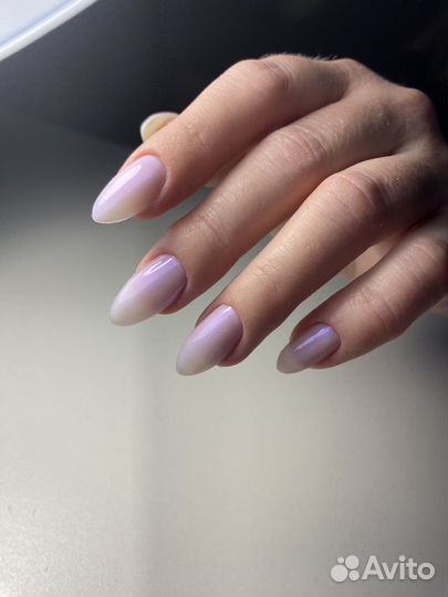 Модель на маникюр наращивание