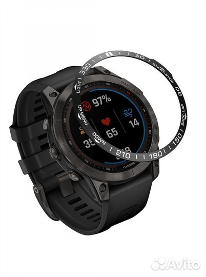 Накладки на безель часов garmin Fenix 7X