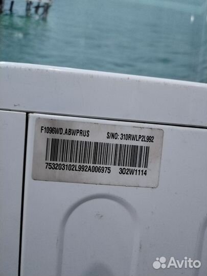 Стиральная машина LG F1096WD 6.5 kg