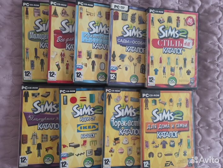 Коллекция дисков The Sims 2