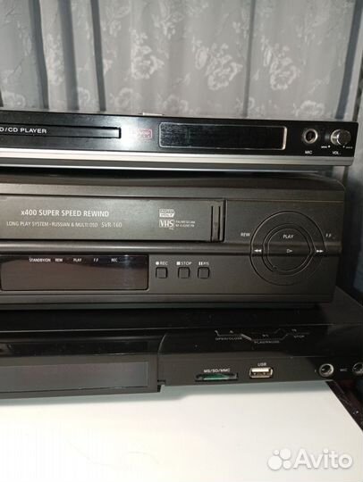 Видеомагнитофон, двд