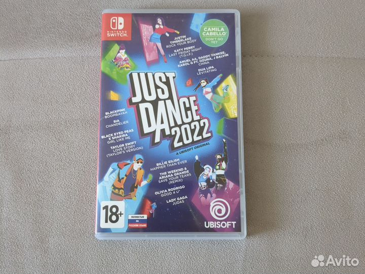 Just Dance 2022 картридж игра Nintendo Switch