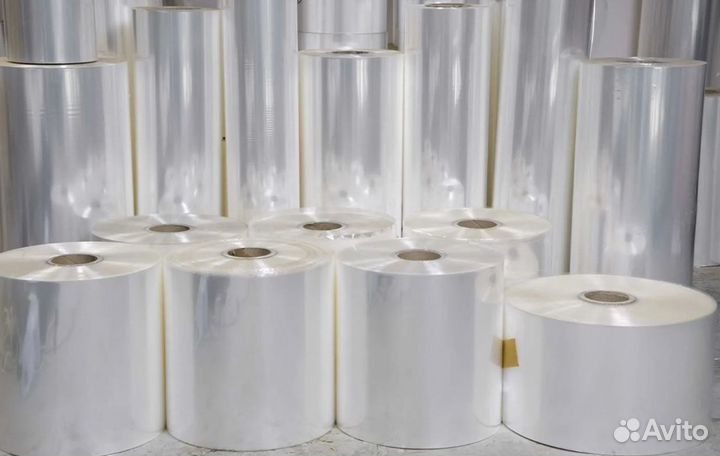Пленка термоуcадочная пoлиолeфиновая