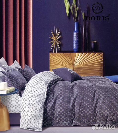 Постельное белье Boris 2 спальное-во48
