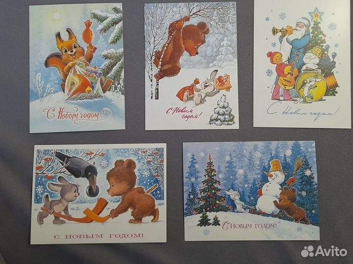 Открытки С Новым годом Владимира Зарубина