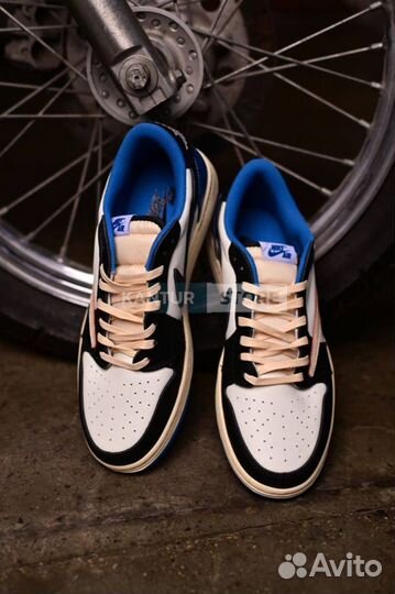 Кроссовки мужские Nike Air Jordan 1 Low Fragment