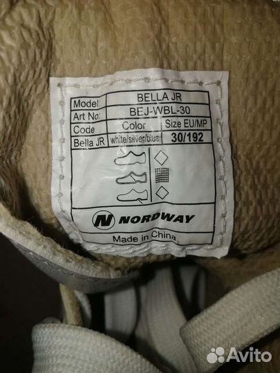 Коньки Nordway Bella