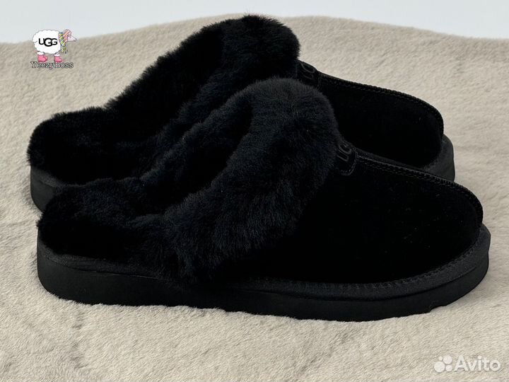 Меховые тапочки ugg женские