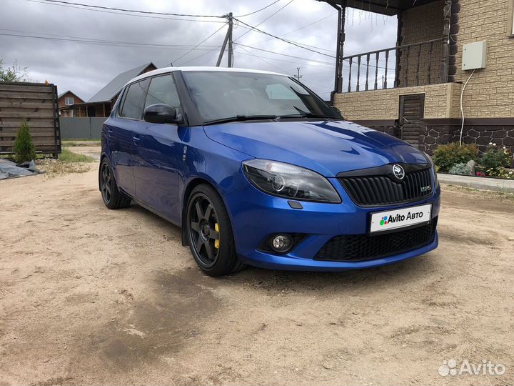 Skoda Fabia RS 1.4 AMT, 2011, 86 500 км