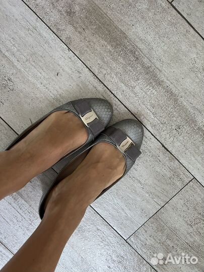 Балетки туфли Salvatore Ferragamo