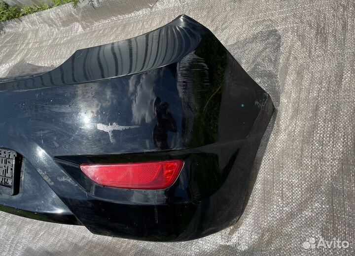 Бампер задний Hyundai Solaris 1 хетчбек